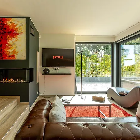 Le Fermage - Avec Piscine, Sauna Et Jacuzzi アパート