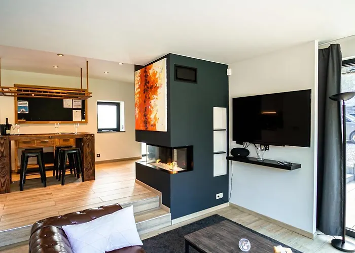 Le Fermage - Avec Piscine, Sauna Et Jacuzzi Appartamento