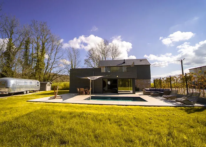 Le Fermage - Avec Piscine, Sauna Et Jacuzzi Appartamento