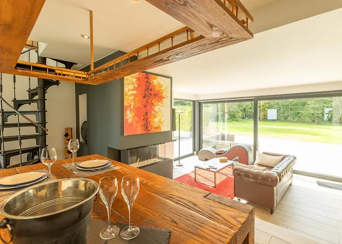 Le Fermage - Avec Piscine, Sauna Et Jacuzzi Appartamento