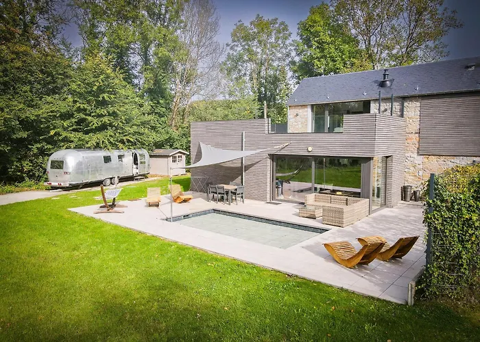 Le Fermage - Avec Piscine, Sauna Et Jacuzzi