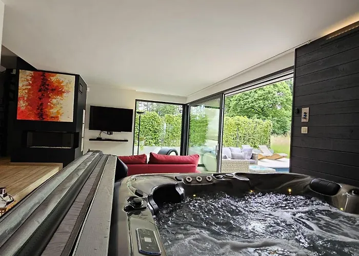 Le Fermage - Avec Piscine, Sauna Et Jacuzzi Appartamento